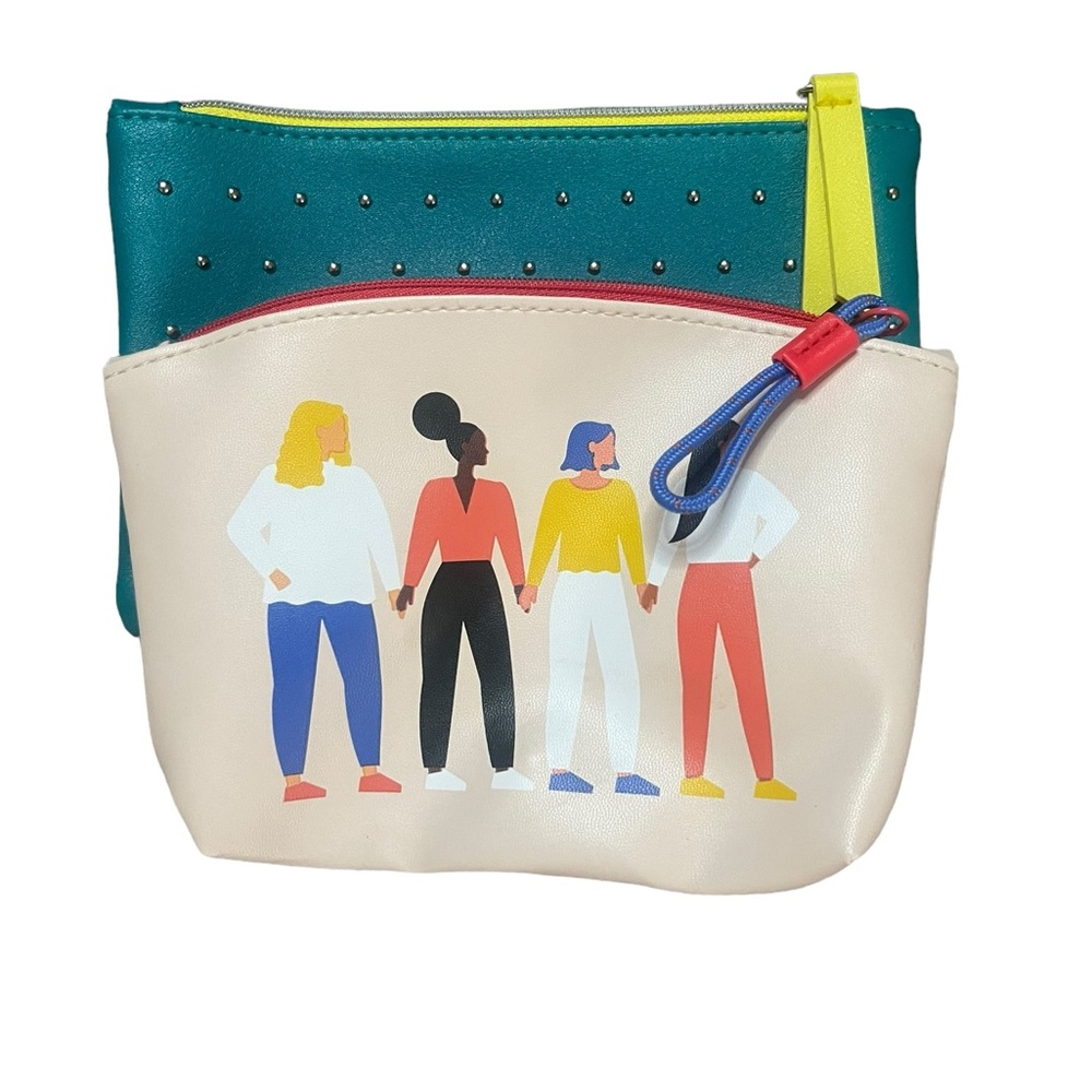 Ipsy Cosmetic Bags Set of Two